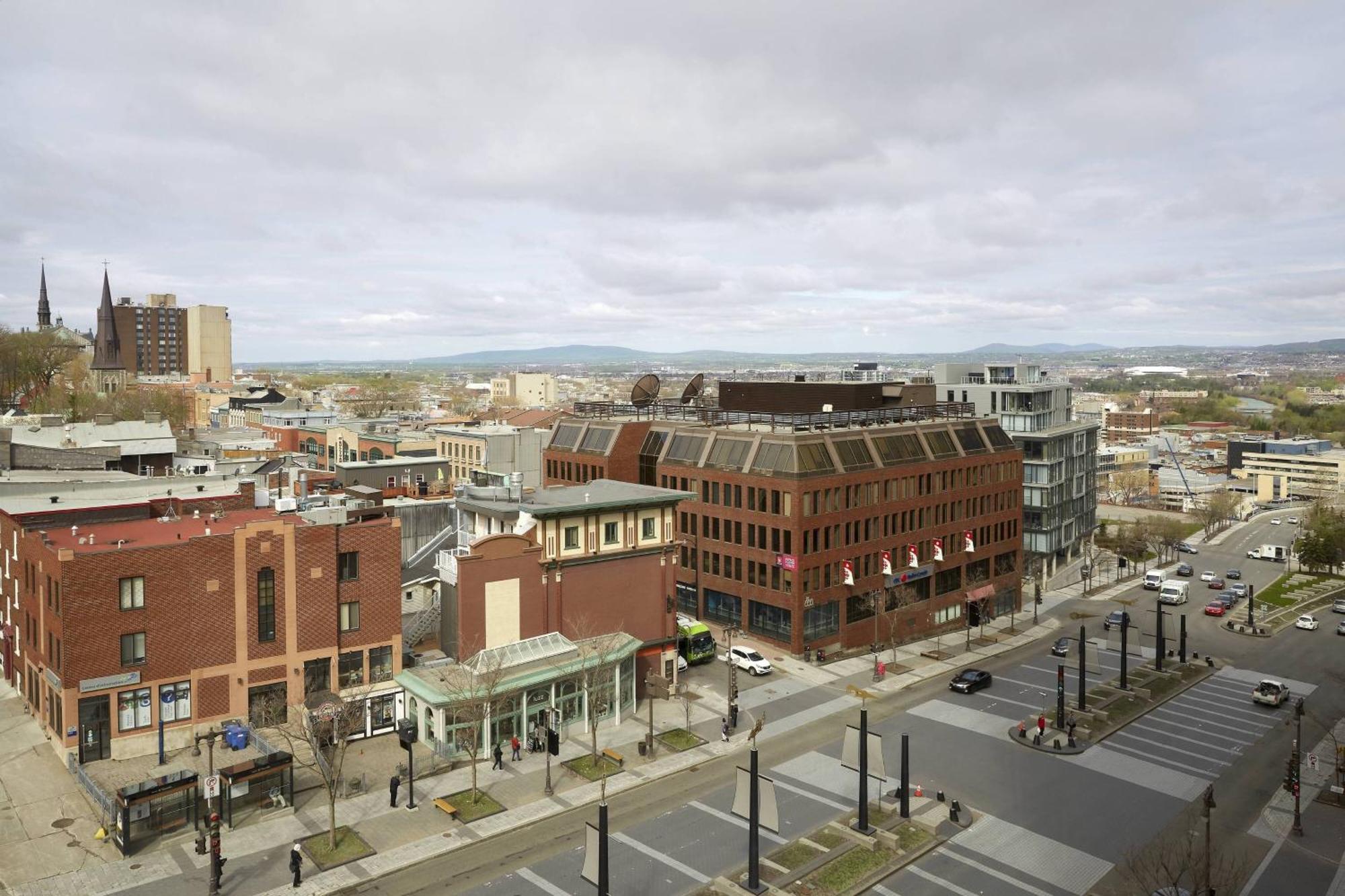 Отель Marriott Quebec City Downtown Экстерьер фото